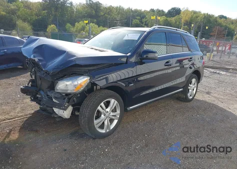 2012 Mercedes-Benz Ml 350 4Matic из США, поврежденный, VIN 4JGDA5HBXCA026519